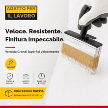 Carica l'immagine nel visualizzatore di Gallery, Fit For The Job Confezione da 2 pennelli da 10,2 cm per pittura rapida su pareti, soffitti, muratura, capannoni e recinz