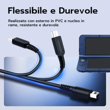 Carica l'immagine nel visualizzatore di Gallery, Mcbazel Tipo C da Femmina a Cavo di Ricarica, Cavo Adattatore per Nintendo DSI, 3DS, 2DS, incl. XL e New Modelli