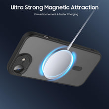Carica l'immagine nel visualizzatore di Gallery, Amzpas Cover Magnetic per iPhone 16e/17e, Custodia Protettiva Completa con Magsafe,Traslucida Opaca Posteriore Sottile A
