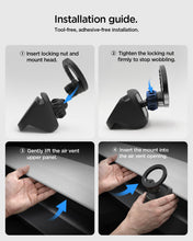 Carica l'immagine nel visualizzatore di Gallery, Spigen Tesla Porta Cellulare Auto, Supporto Telefono MagSafe - Presa d'Aria