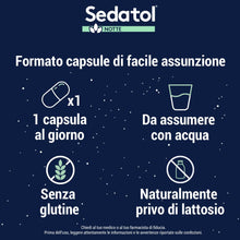 Carica l'immagine nel visualizzatore di Gallery, SEDATOL Notte Per Dormire Bene e Vivere Meglio La Giornata - 30 Capsule