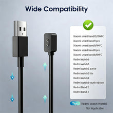 Carica l'immagine nel visualizzatore di Gallery, Compatibile con Xiaomi e Huawei 10/8/9 FNC, cavi di ricarica, caricabatterie e orologi collegati Redmi con ricarica magn