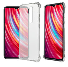 Carica l'immagine nel visualizzatore di Gallery, Cover Trasparente per Xiaomi Redmi Note 8 Pro, Custodia Resistente in TPU, Anti Urto con Angoli Rinforzati, Protezione B