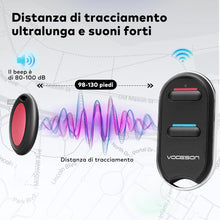 Carica l'immagine nel visualizzatore di Gallery, Key Finder Wireless Key Finder con 4 ricevitori RF Item Locator, supporto Tracker Item Remote Control, Pet Tracker, Wall