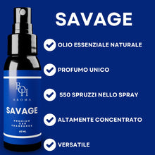 Carica l'immagine nel visualizzatore di Gallery, profumo per auto SAVAGE - profumo per auto e deodorante per interni, neutralizza gli odori in auto, profumo per auto con