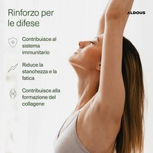 Carica l'immagine nel visualizzatore di Gallery, Vitamina C + Zinco + Q10-400 Compresse (Scorta per +1 Anno)