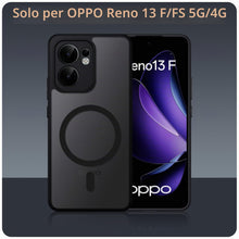 Carica l'immagine nel visualizzatore di Gallery, per OPPO Reno 13 F/FS 5G/4G Cover Compatibile con MagSafe con 2 Pezzi Vetro Temperato, Custodia Magnetica Traslucida Opa