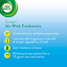 Carica l'immagine nel visualizzatore di Gallery, Airwick Freshmatic Ricariche Vaniglia e Thè Bianco, Profumatore per Ambiente, 250 ml, Confezione da 6