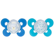 Carica l'immagine nel visualizzatore di Gallery, Chicco Physio Comfort Night Bimbo Succhietto di Silicone, 16-36 Mesi, 2 Pezzi, Colori Assortiti