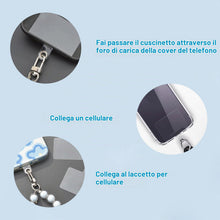 Carica l'immagine nel visualizzatore di Gallery, 50 Pezzi Toppa per Cordino Cellulare, Cuscinetti Universali