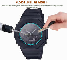 Carica l'immagine nel visualizzatore di Gallery, 2 Pack | Pellicola Protettiva Vetro Temperato Antigraffio compatibile con Casio G-Shock GA-2100 / GA-B2100