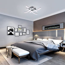 Carica l'immagine nel visualizzatore di Gallery, Plafoniera LED Soffitto, Grigio 24W 2700LM Bianco Freddo 6500K