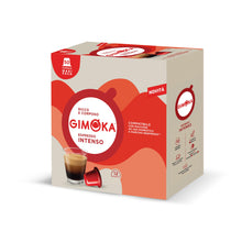 Carica l'immagine nel visualizzatore di Gallery, Gimoka, Espresso Intenso, Intensità 12/13, 50 Capsule Compatibili con Sistema Nespresso, Corposo e Rotondo, Miscela di A