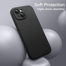 Carica l'immagine nel visualizzatore di Gallery, JETech Cover Magnetica Silicone per iPhone 13, Nero