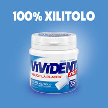 Carica l'immagine nel visualizzatore di Gallery, Vivident Xylit Chewing Gum, Gomma da Masticare, Barattolo, Gusto Spearmint, con Xilitolo, Senza Zucchero, Confezione da 