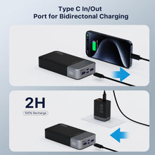 Carica l'immagine nel visualizzatore di Gallery, JUOVI Power Bank 20000mAh 35W Caricatore Portatile