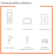 Carica l'immagine nel visualizzatore di Gallery, Gigaset A270 Telefono Cordless con Vivavoce, Display Grafico, Nero