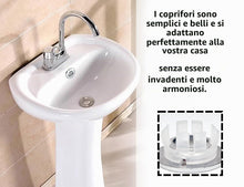 Carica l'immagine nel visualizzatore di Gallery, KAPSING Confezione da 2 coperchi per troppopieno per lavello, coperchi per troppopieno per lavello da cucina rotondi in 