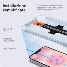 Carica l'immagine nel visualizzatore di Gallery, Spigen EZ Fit Vetro Temperato [2 Pezzi] per iPhone 17e, iPhone 16e