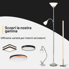 Carica l'immagine nel visualizzatore di Gallery, Brilliant 44282/06 Newport - Lampada da esterno in metallo e vetro, E27, 60 W, colore: Nero