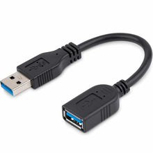 Carica l'immagine nel visualizzatore di Gallery, TECHZOCO Cavo di prolunga USB 3.0 Super Speed, USB tipo A maschio femmina, ad alta velocità 5 Gbps, per stampante, mouse