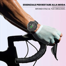 Carica l'immagine nel visualizzatore di Gallery, MoKo Cinturino Silicone Compatibile con Garmin Forerunner 45 / 45S / Swim 2