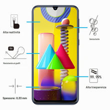 Carica l'immagine nel visualizzatore di Gallery, NEW'C Pellicola Vetro per Samsung Galaxy M21, M31, in Vetro Temperato