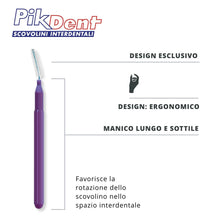 Carica l'immagine nel visualizzatore di Gallery, Pikdent Scovolini Interdentali - Prova E Trova La Tua Misura - Scovolini Assortiti - Lo Stuzzicolino, Colori Assortiti, 