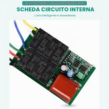 Carica l'immagine nel visualizzatore di Gallery, Interruttore con Telecomando 220V, Interruttore Luce Senza Fili a 4 Vie