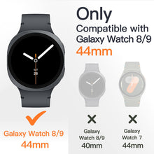 Carica l'immagine nel visualizzatore di Gallery, JETech Cover con Pellicola Protettiva per Galaxy Watch 9/8 44mm, Graphite