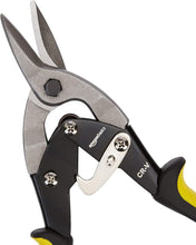 Carica l'immagine nel visualizzatore di Gallery, Amazon Basics Cesoia per Lamiera Taglio Dritto, Forbici per Lamiera, Cesoie Aviation, Lame Cr-V, Blocco Sicurezza, Tagli