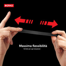 Carica l'immagine nel visualizzatore di Gallery, ERKO Nastro Isolante Elettrico PVC 19mm x 20m, Nero, 6kV