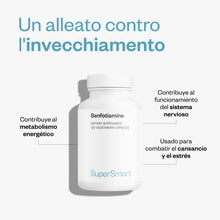 Carica l'immagine nel visualizzatore di Gallery, Benfotiamina - Aiuta a Ridurre la Fatica Mentale e Fisica - SuperSmart