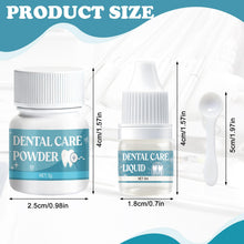 Carica l'immagine nel visualizzatore di Gallery, Cemento Dentale Definitivo, Kit per Otturazioni Dentali, 5g+5ml