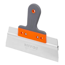 Carica l'immagine nel visualizzatore di Gallery, Mivos Spatola per Stucco Professionale in Acciaio INOX 250 mm/Spatola per Facciate con Impugnatura Morbida/Coltello per 