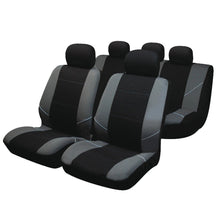 Carica l'immagine nel visualizzatore di Gallery, Sakura 'Merton' BY0802 - Set di Coprisedili e Copri Poggiatesta per Auto, Bordi Elasticizzati, Compatibile con Airbag La