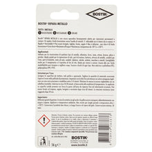 Carica l'immagine nel visualizzatore di Gallery, Bostik 10910 Ripara Metalli, Grigio Metallo, 56 gr
