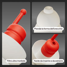 Carica l'immagine nel visualizzatore di Gallery, Alpine MotoSafe Sport Tappi per Orecchie – Tappi da Gara ed Escursioni – Previeni i danni alle orecchie quando guidi la 