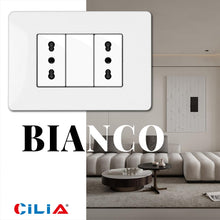 Carica l'immagine nel visualizzatore di Gallery, CILIA Placca Compatibile Con Bticino MATIX, Placche In Plastica di Alta Qualità Supporto 503 Vari 11 Colori Disponibili 