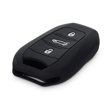 Carica l'immagine nel visualizzatore di Gallery, kwmobile Cover Chiavi Auto Compatibile con Peugeot Citroën Smart Key 3 Tasti (Keyless Go) - Custodia Protettiva Chiave A