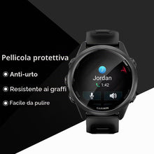 Carica l'immagine nel visualizzatore di Gallery, 3 Pezzi per Garmin Forerunner 570 42mm Pellicola Protettiva, Non Vetro temperato TPU Flessibile Copertura Completa Imper