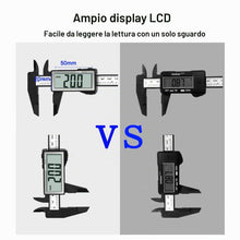 Carica l'immagine nel visualizzatore di Gallery, Kynup Calibro Digitale con Ampio Schermo LCD, Calibro a Corsoio Digitale
