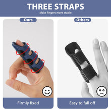 Carica l'immagine nel visualizzatore di Gallery, Dita a Stecca, 4 Pezzi Stecche per Dita Mano, con Fascia in Alluminio Integrata, Supporto di Mano Splint Dito, per Tutte