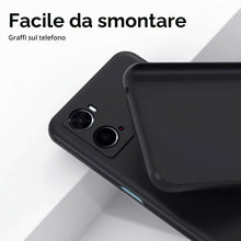 Carica l'immagine nel visualizzatore di Gallery, NEW'C Cover per OPPO A76/A96 4G/A36, Nera Silicone Morbido Antiurto Sottile