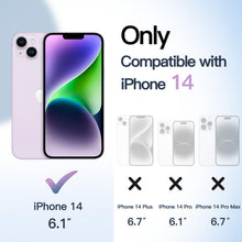 Carica l'immagine nel visualizzatore di Gallery, JETech Cover Magnetica per iPhone 14, Viola