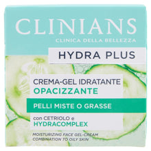 Carica l'immagine nel visualizzatore di Gallery, CLINIANS | Hydra Plus Crema Viso Idratante Opacizzante 50 ml