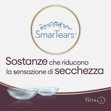 Carica l'immagine nel visualizzatore di Gallery, Dailies Total Lenti a contatto giornaliere | 30 pz | -04.50 dpt