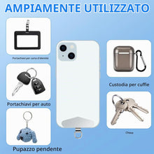 Carica l'immagine nel visualizzatore di Gallery, flintronic Toppa per Cordino Cellulare, Cordino per Telefono Patch, 2 Cordino per Cellulare Patch, Toppe di Ricambio per