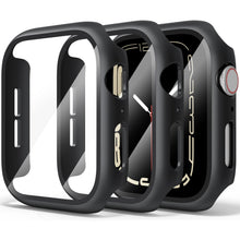 Carica l'immagine nel visualizzatore di Gallery, Mugust [3 Pezzi] Cover Con Vetro Temperato per Apple Watch SE3/SE2/SE/Serie 6/Serie 5/Serie 4 40mm, Custodia Rigida Prot