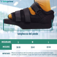 Carica l'immagine nel visualizzatore di Gallery, OrtoPrime Scarpa Postoperatoria in Talo Regolabile,Scarpa Postchirurgica,Scarpa ortopedica post-chirurgica,CALZATURA POS